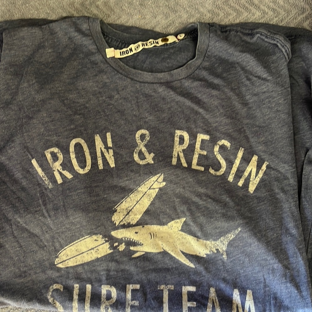 Vintage Iron and Resin t-shirt